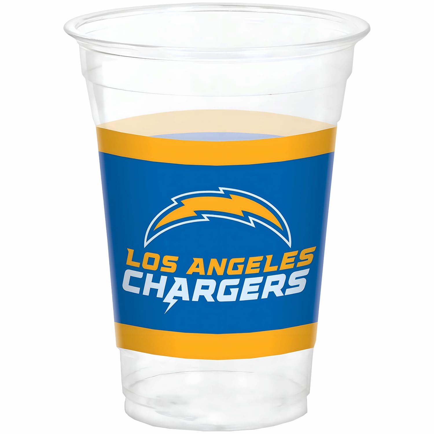 Los Angeles Chargers 16 oz. Plastic Cups - 25 Pack