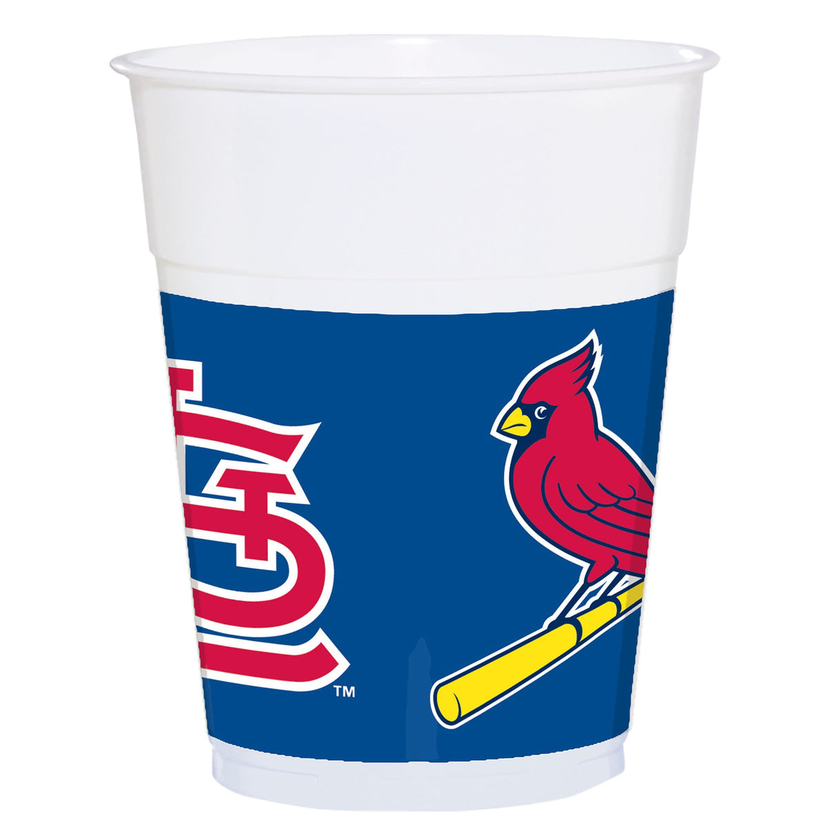 St. Louis Cardinals 16oz Plastic Cup, 25-pk