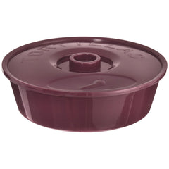 Plastic Reusable Tortilla Warmer, Brown, 8.4-inch