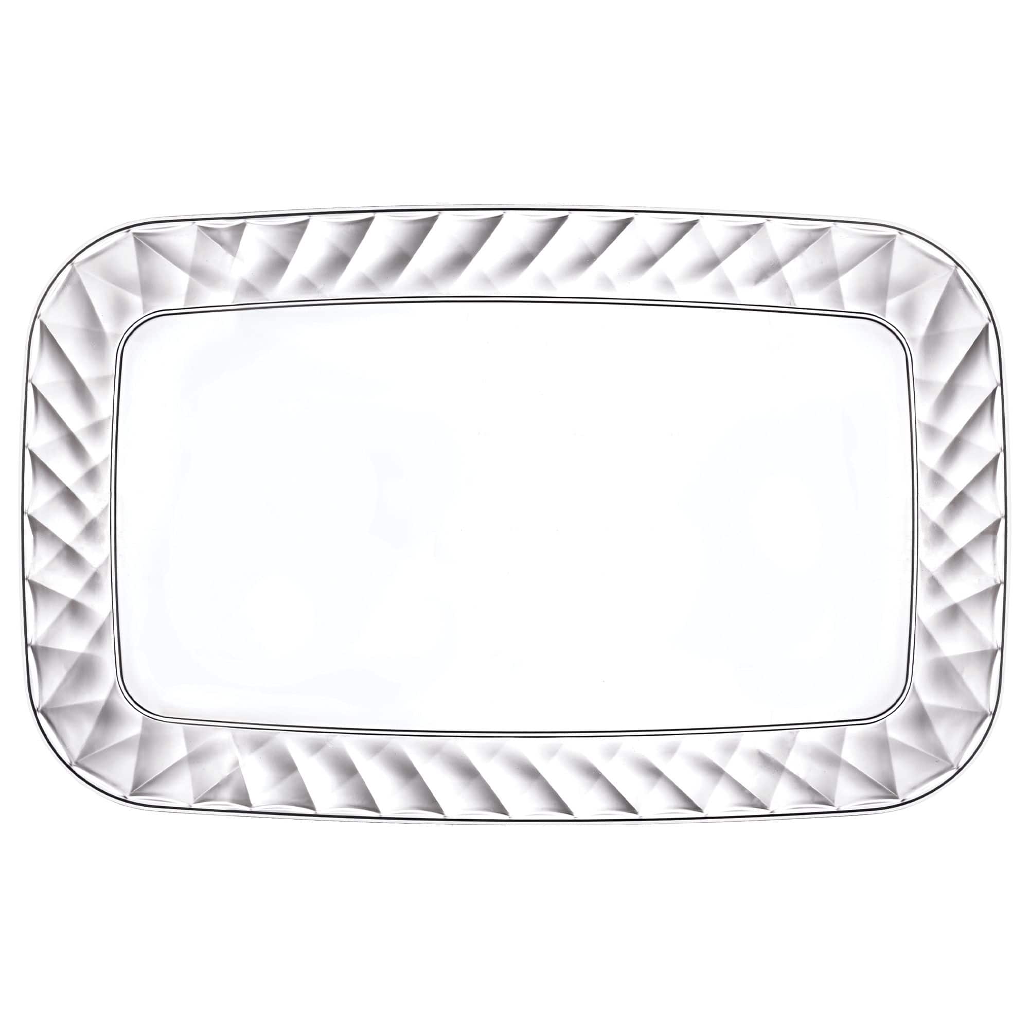 Diamond Acrylic Serving Tray