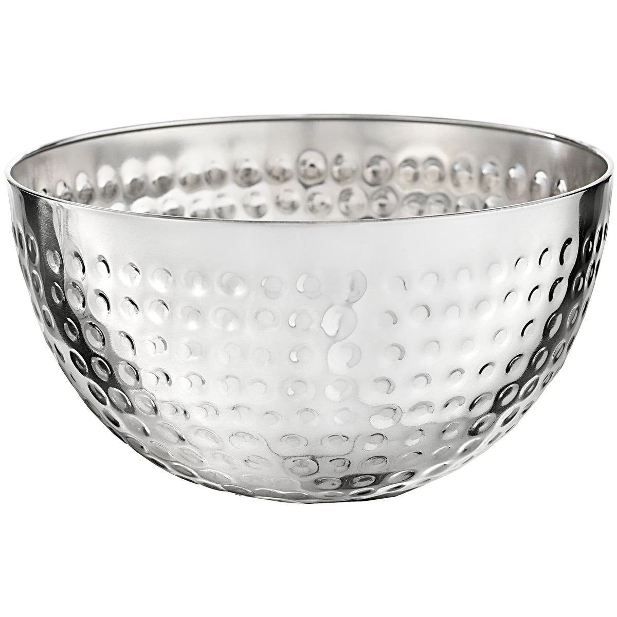 Stainless Steel Hammered Bowl, 6-in