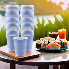 Pastel Blue 18 oz. High-Capacity Plastic Cups, 50-pk