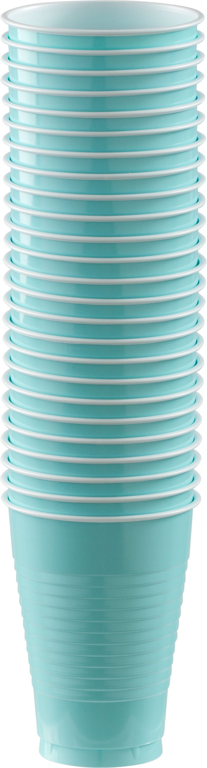 Robin Blue Plastic Cups, 12-ounce, 50-pack