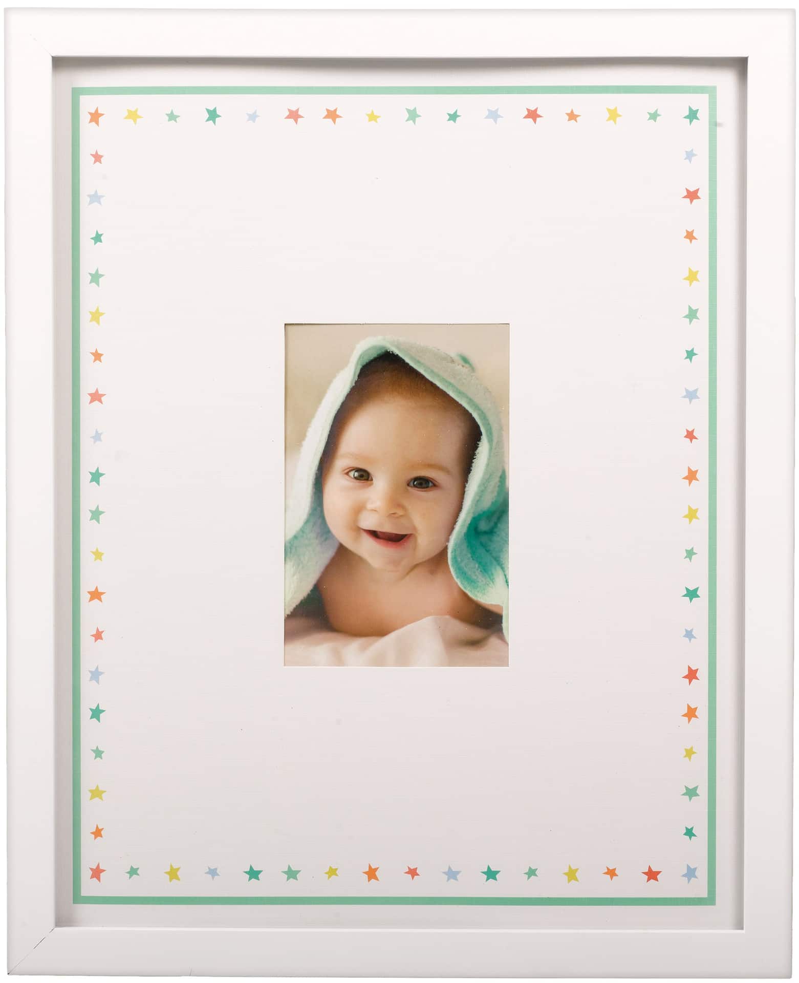 Baby Shower Autograph Star Photo Frame