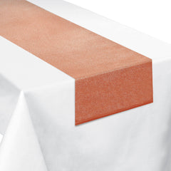 Fabric Reusable Table Runner Decoration, Rose Gold, 13x72-in