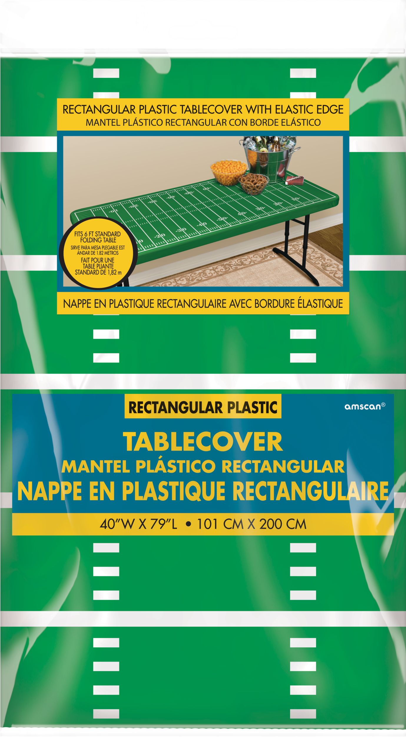 Fitted Football Field Table Cover
