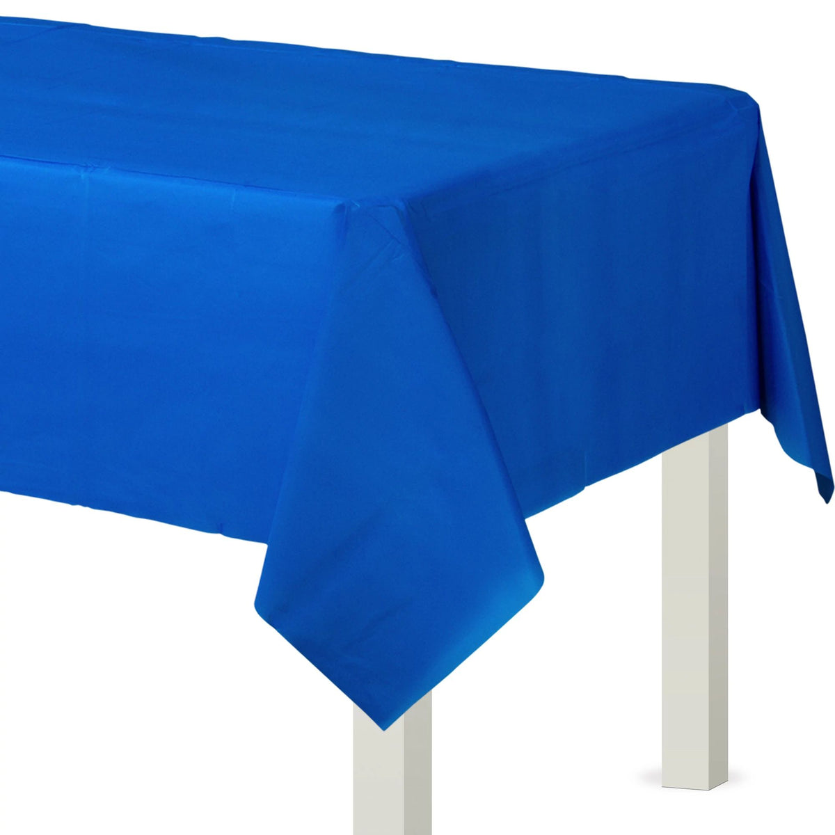 Royal Blue Flannel Backed Table Cover