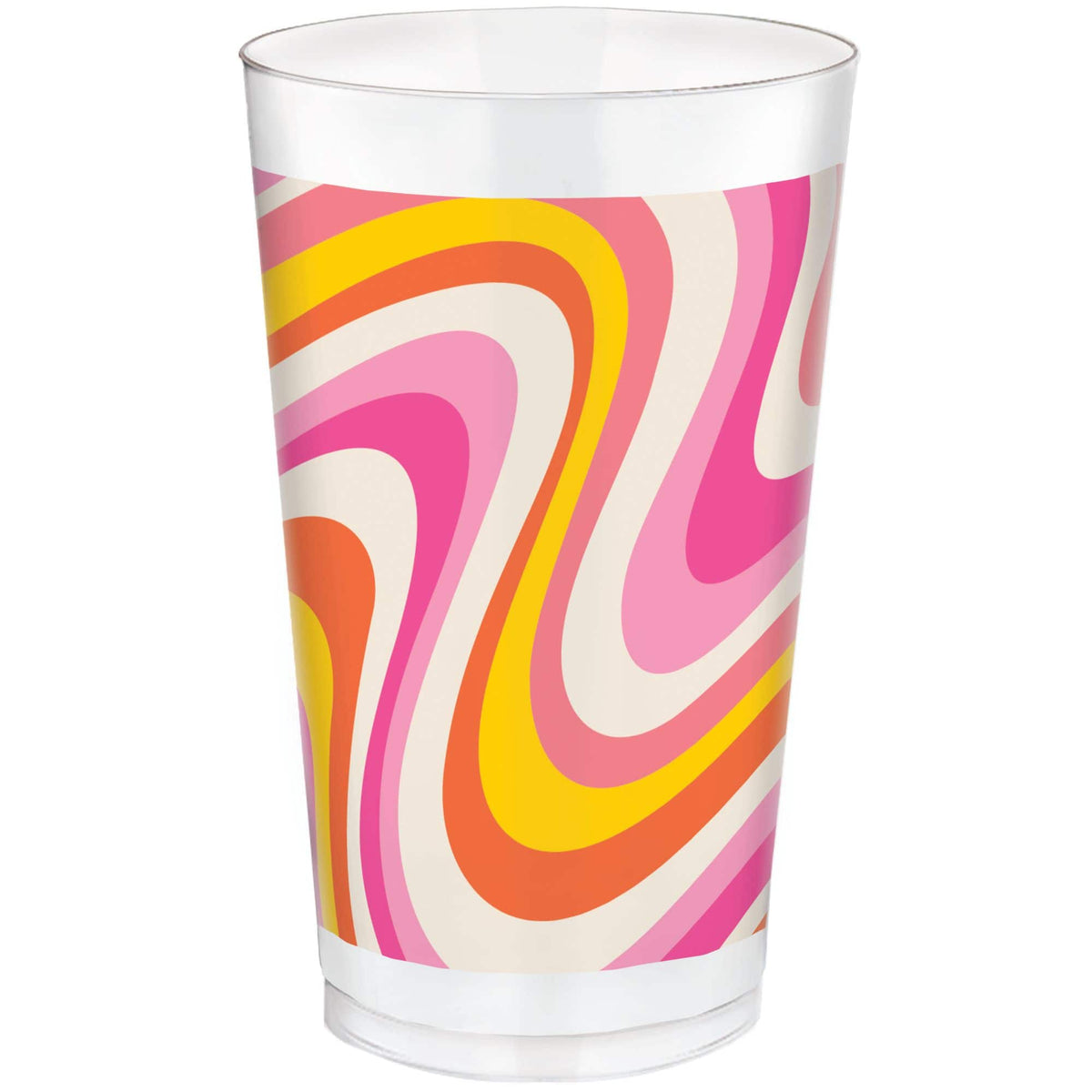 Summer Throwback Printed Tumbler, 16-oz, 10-pk