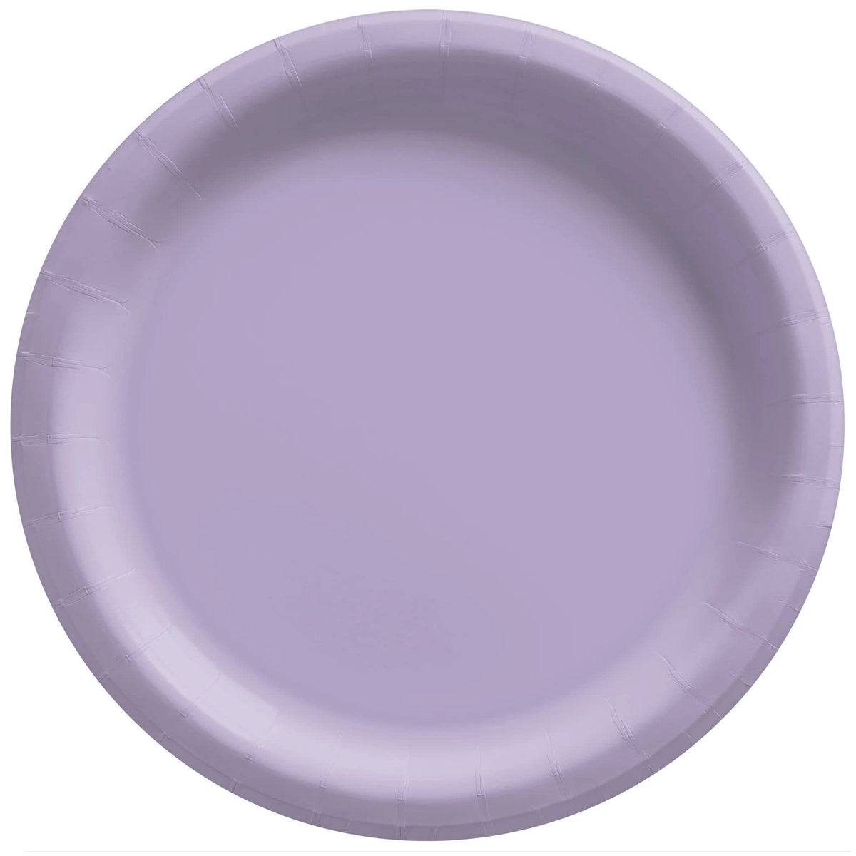 Lavender 6.75-inch Round Paper Appetizer/Dessert Plates, 50-pk