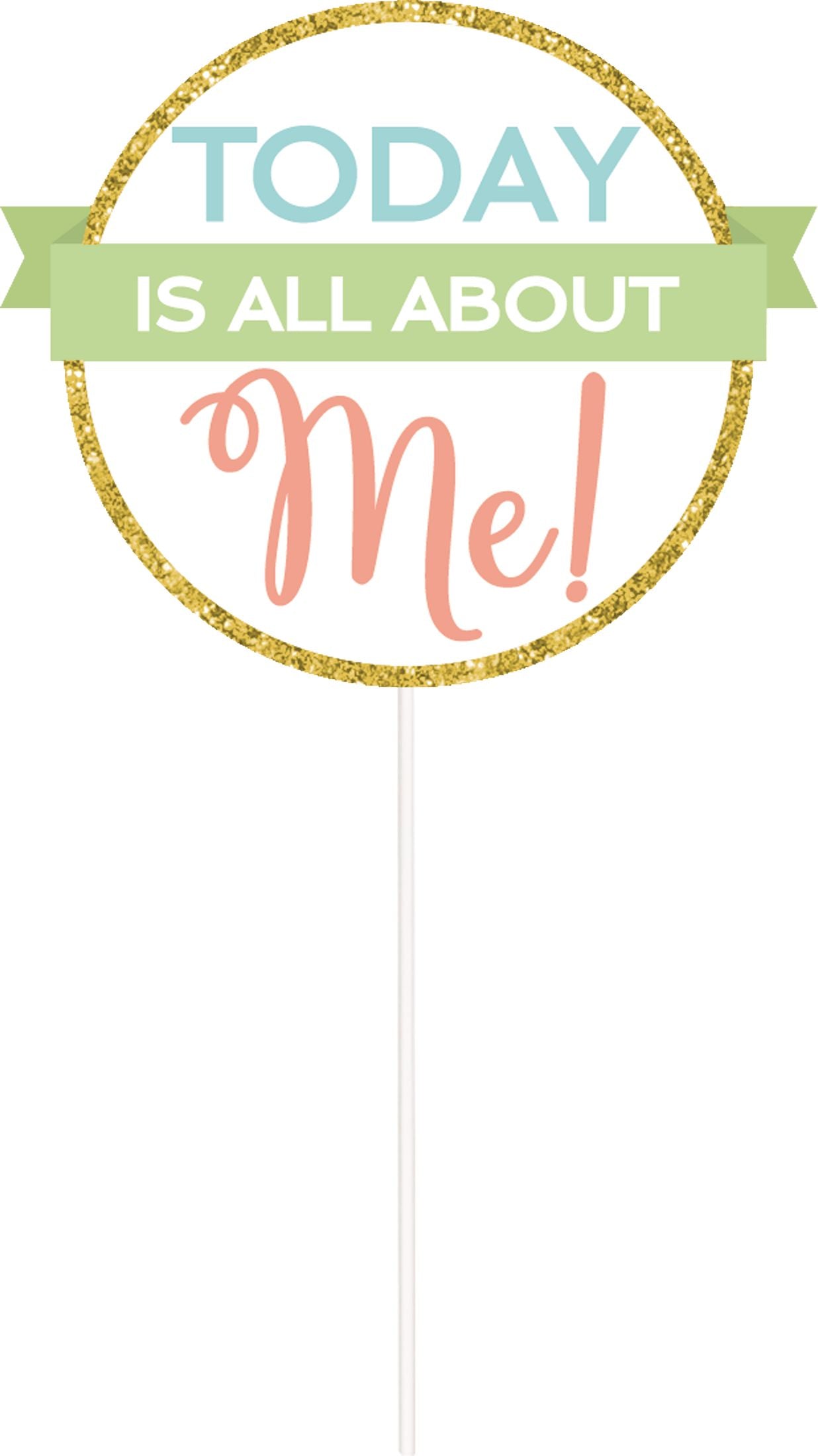 Confetti Fun Scene Setter, Photo Props, 65-inch, 15-pk