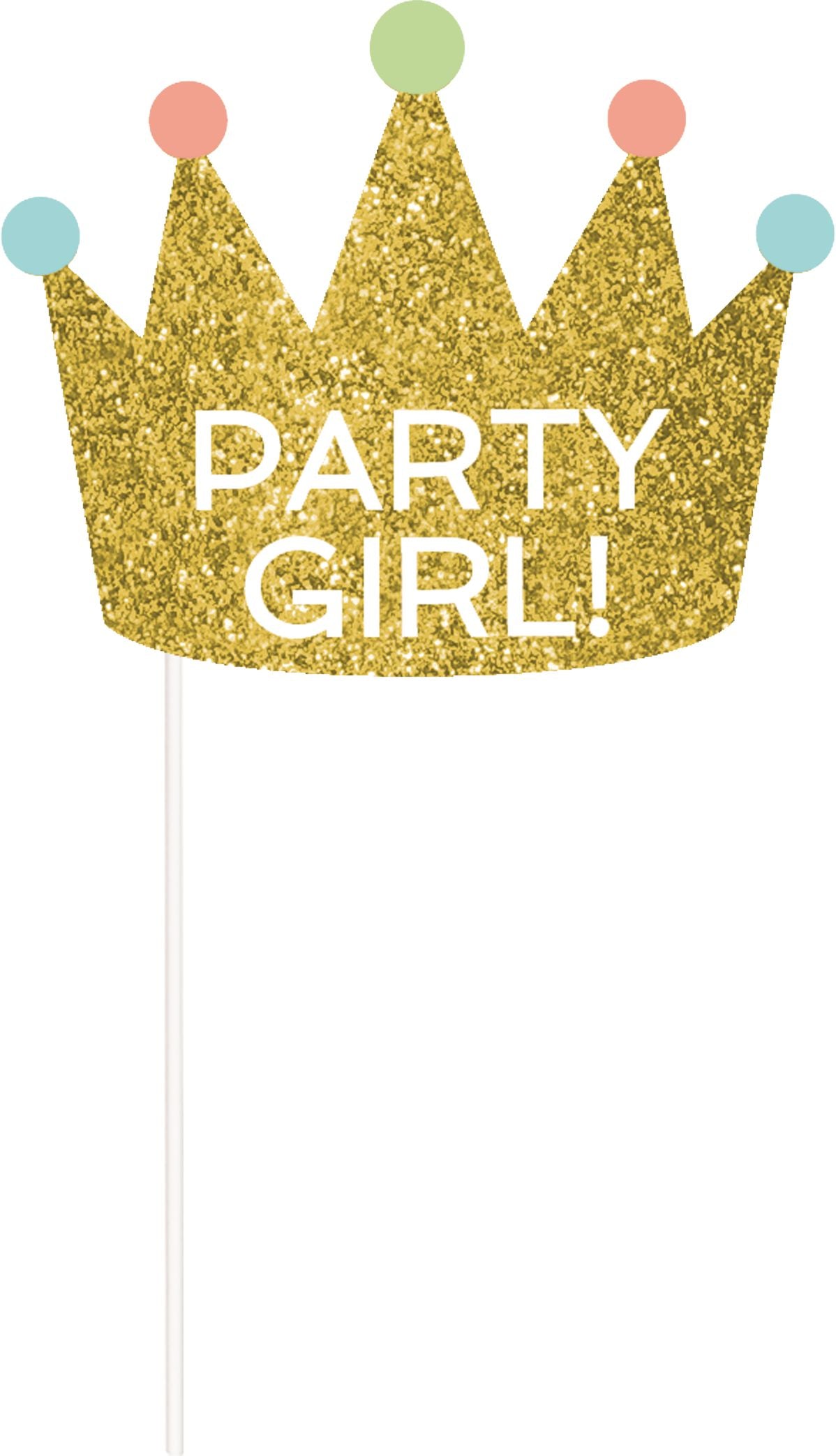 Confetti Fun Scene Setter, Photo Props, 65-inch, 15-pk