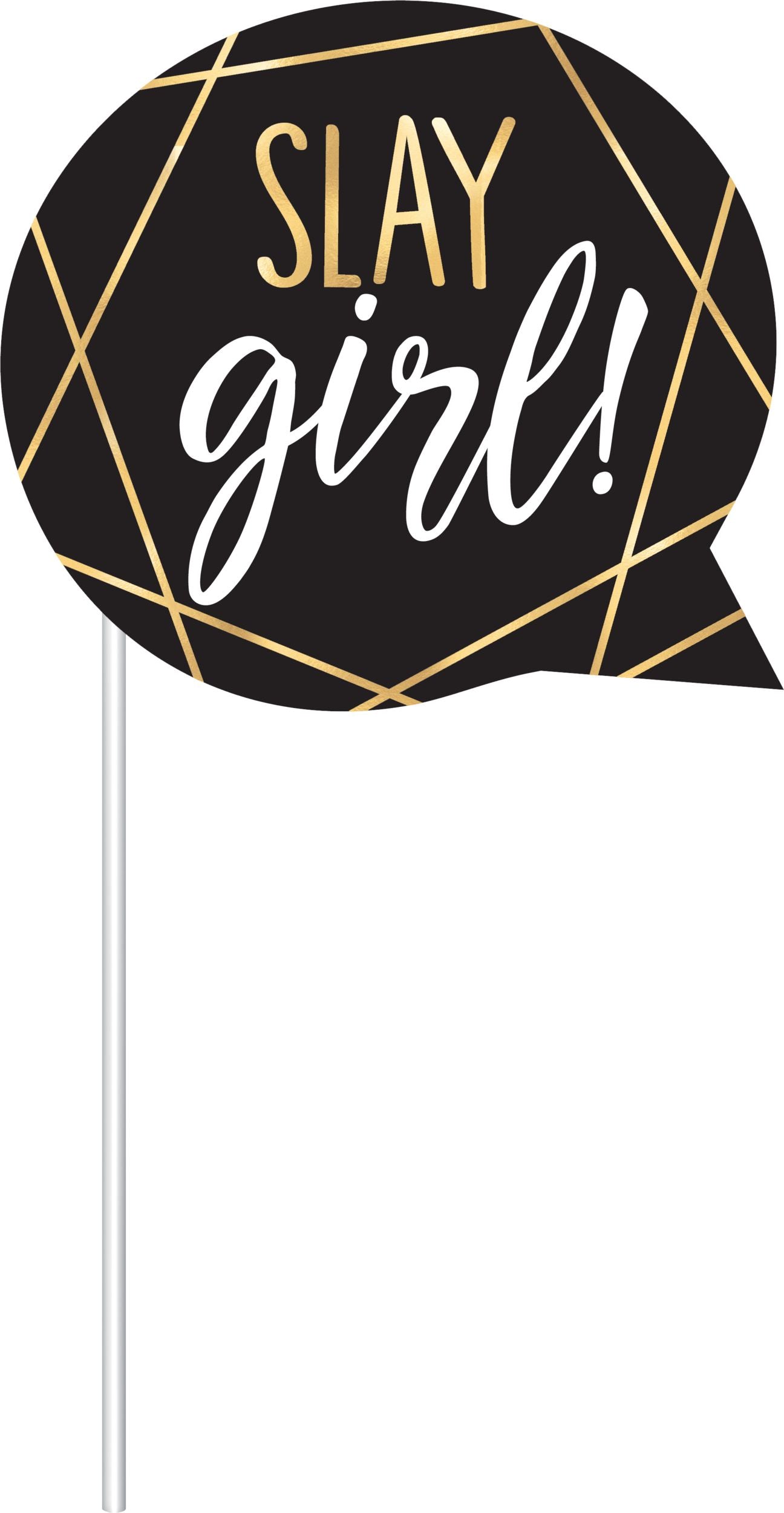 Happy Birthday Scene Setter with Props, Gold/Pink, 77-inch, 14-pk