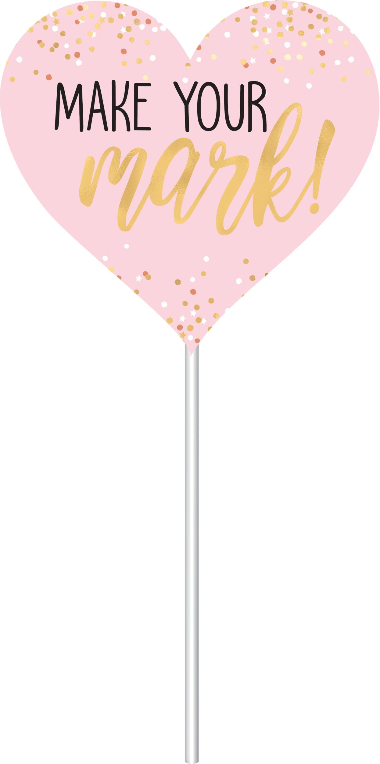 Happy Birthday Scene Setter with Props, Gold/Pink, 77-inch, 14-pk