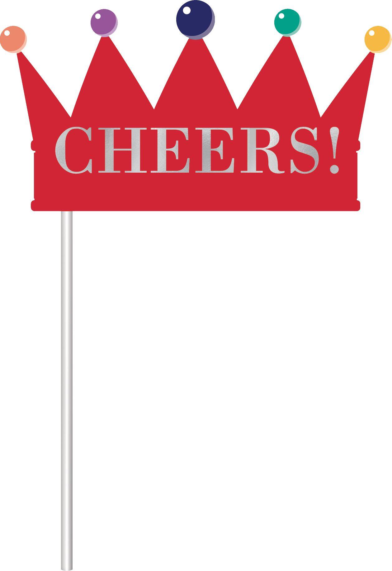 Here's to Your Birthday Scene Setter with Photo Booth Props