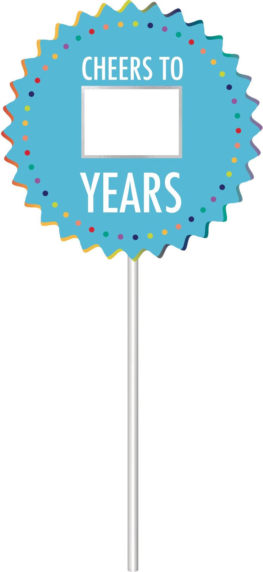 Here's to Your Birthday Scene Setter with Photo Booth Props