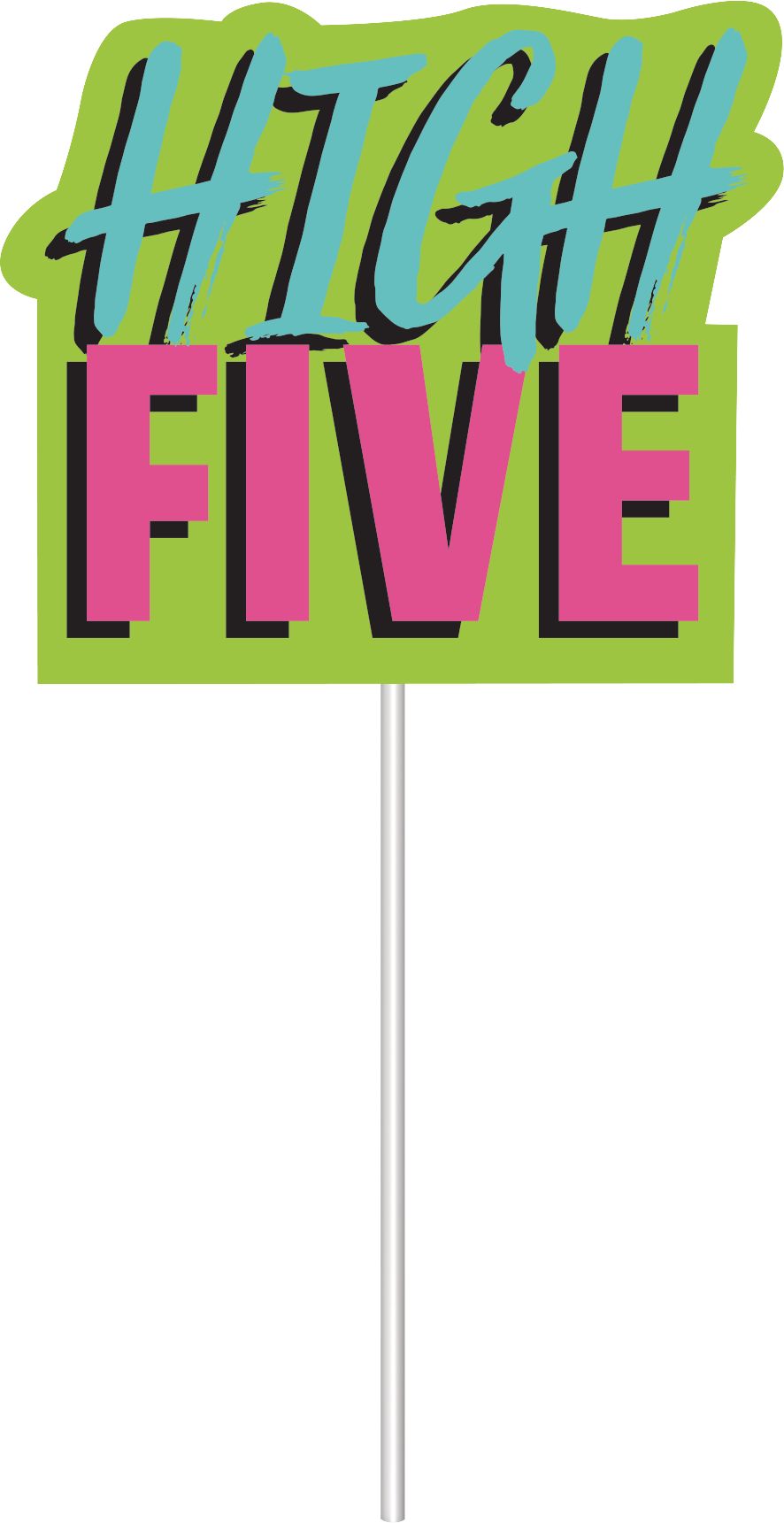 Awesome 80s Scene Setter, Photo Props, 65-inch, 14-pk