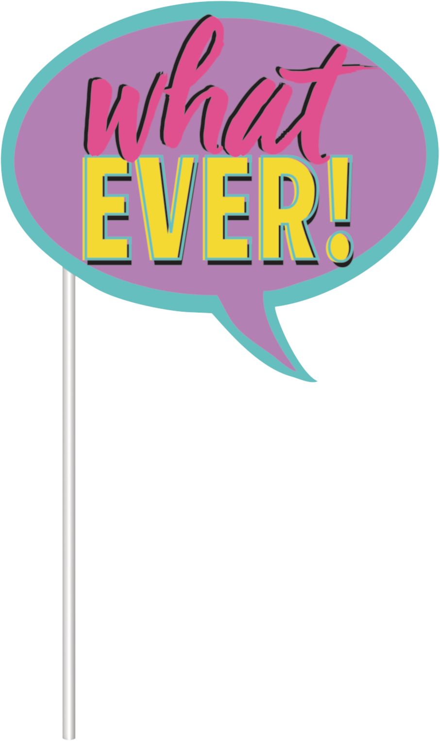 Awesome 80s Scene Setter, Photo Props, 65-inch, 14-pk