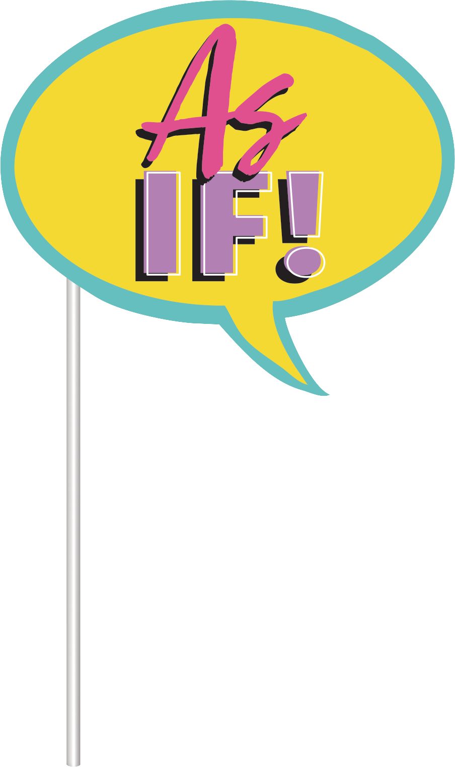 Awesome 80s Scene Setter, Photo Props, 65-inch, 14-pk