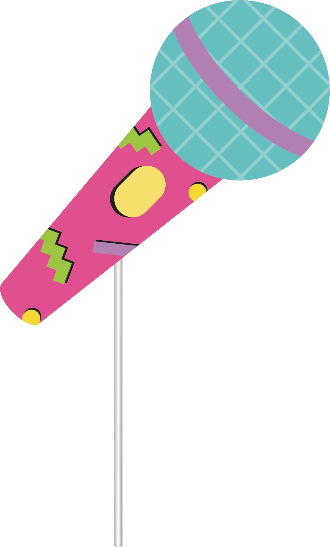 Awesome 80s Scene Setter, Photo Props, 65-inch, 14-pk