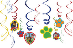 PAW Patrol String Hanging Decorations, Red/Yellow/Blue
