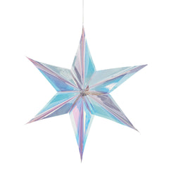 Luminous Hanging Sign Decoration, Purple/Blue, 24-in, for Birthday Party