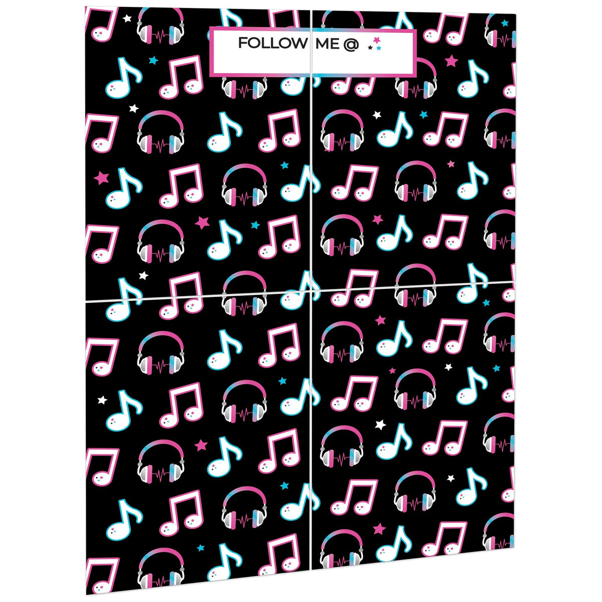 Internet Famous Scene Setter, Black/Pink, 14.5-inch, 4-pk