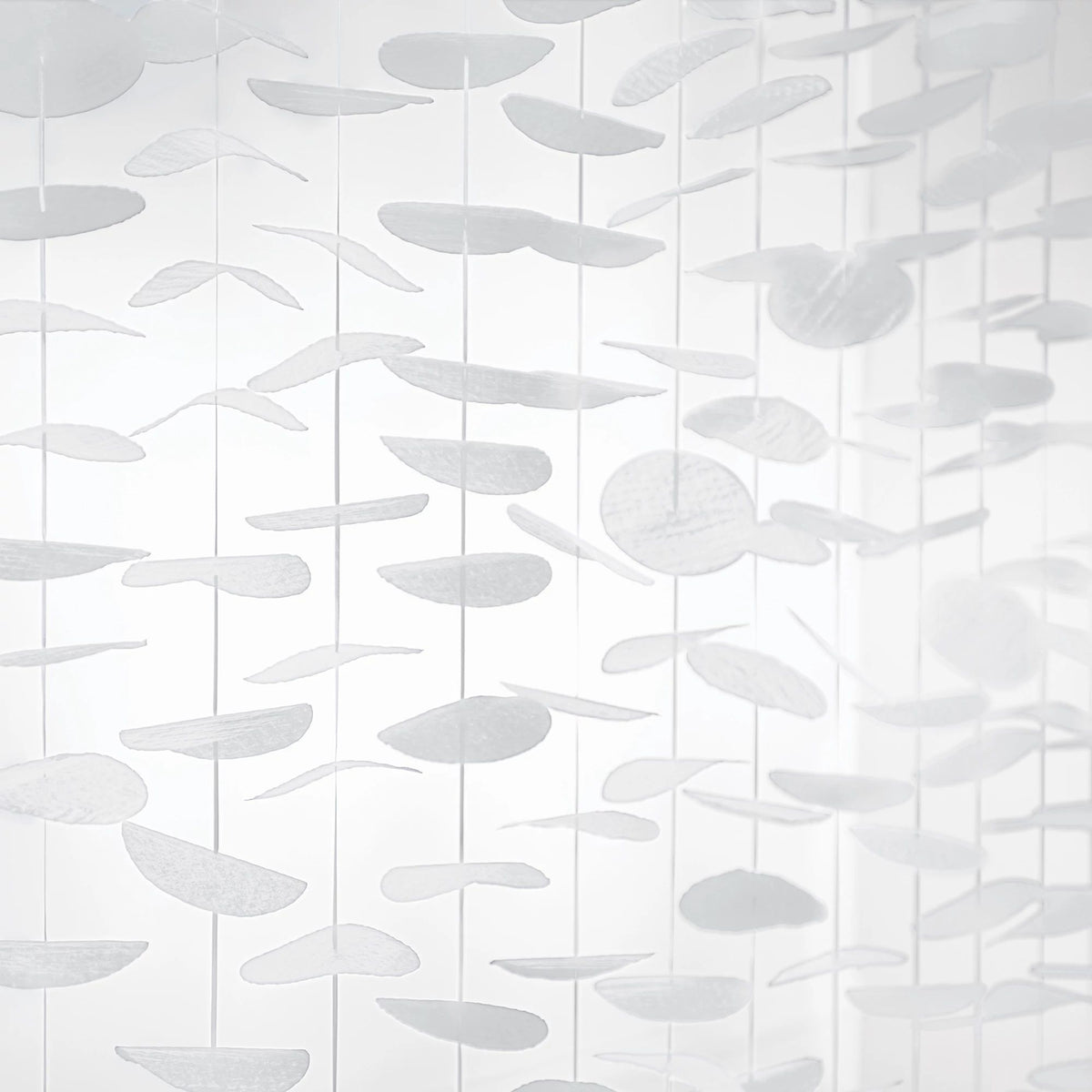 Large White Tissue Circle Backdrop, 14-inch