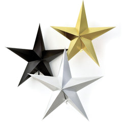 Oversized 3D Star Pack, 3-pk
