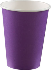 Purple Paper Disposable Cups, 12-ounce, 40-Pack