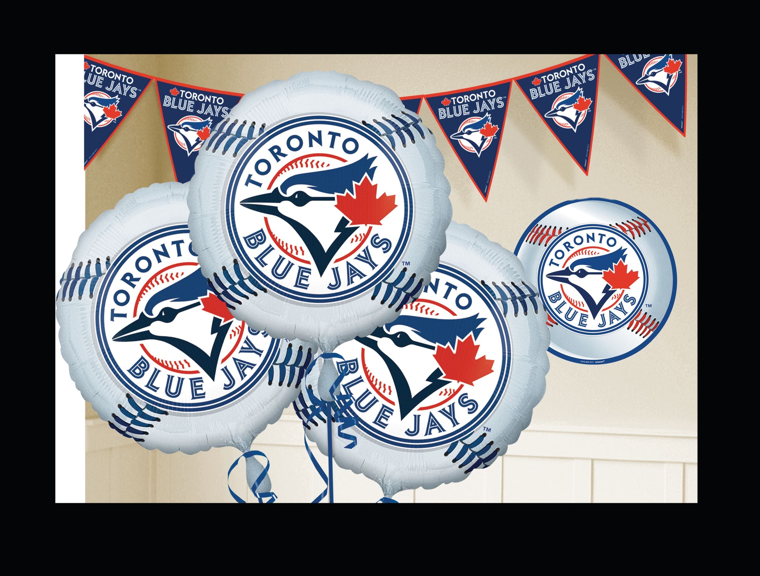 Toronto Blue Jays Lunch Napkins, 6.5 inch, 36-pk, 2-ply