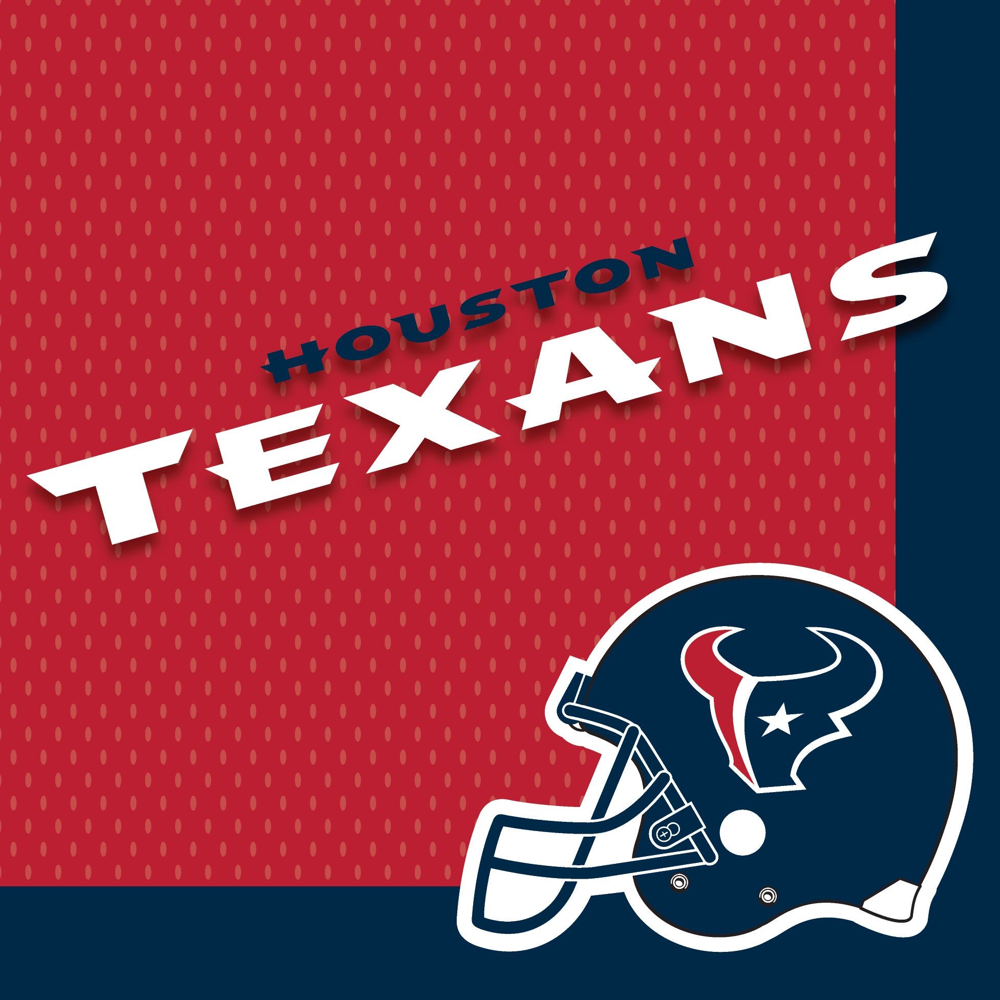 Houston Texans Lunch Napkins, 36-pk