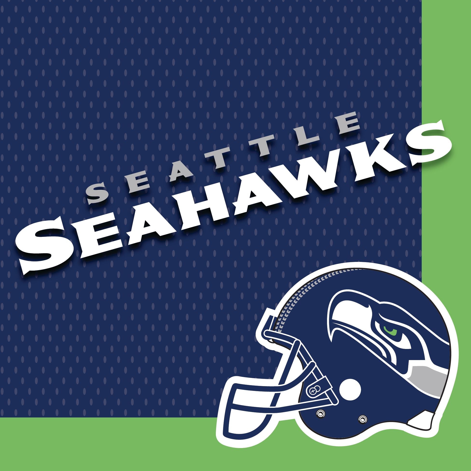 Seattle Seahawks Lunch Napkins, 36-pk