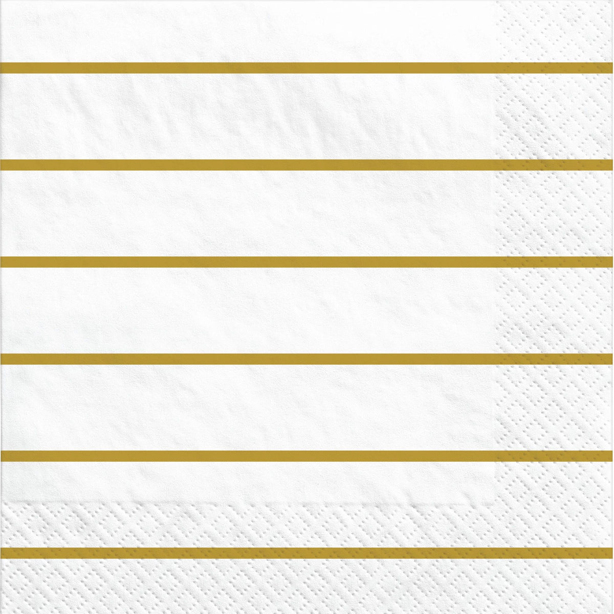 Elegant Gold Motif Luncheon Napkins, 40-pk