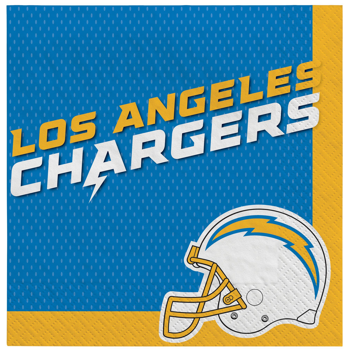 Los Angeles Chargers Lunch Napkins, 36-pk