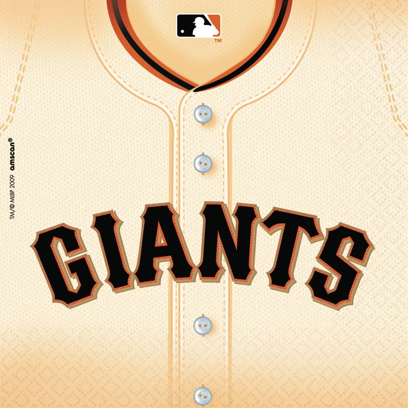 San Francisco Giants Lunch Napkins, 36-pk