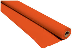 Orange Plastic Table Cover Roll, 40 inch x 100 foot