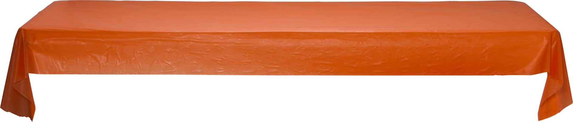 Orange Plastic Table Cover Roll, 40 inch x 100 foot