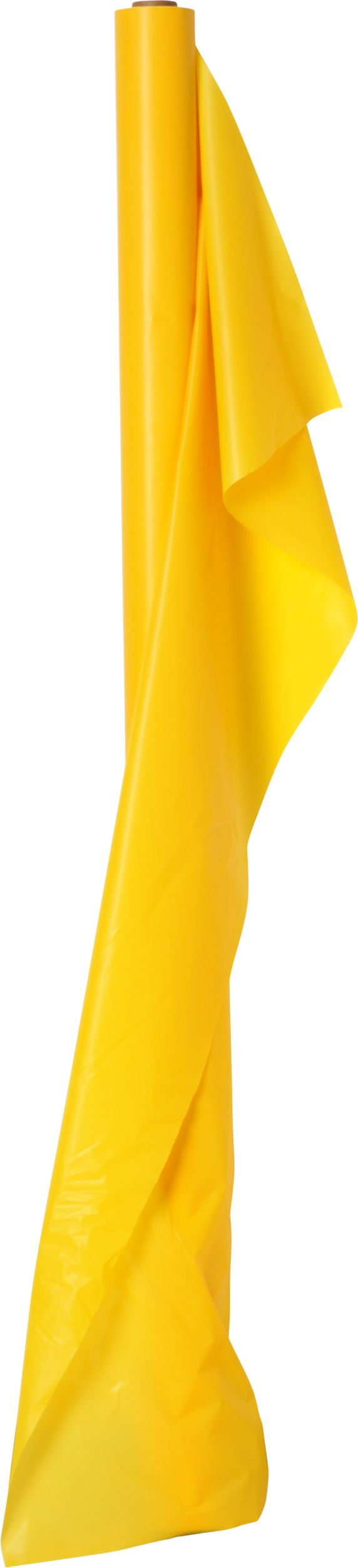 Yellow Plastic Table Cover Roll, 40 inch x 100 foot