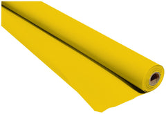 Yellow Plastic Table Cover Roll, 40 inch x 100 foot