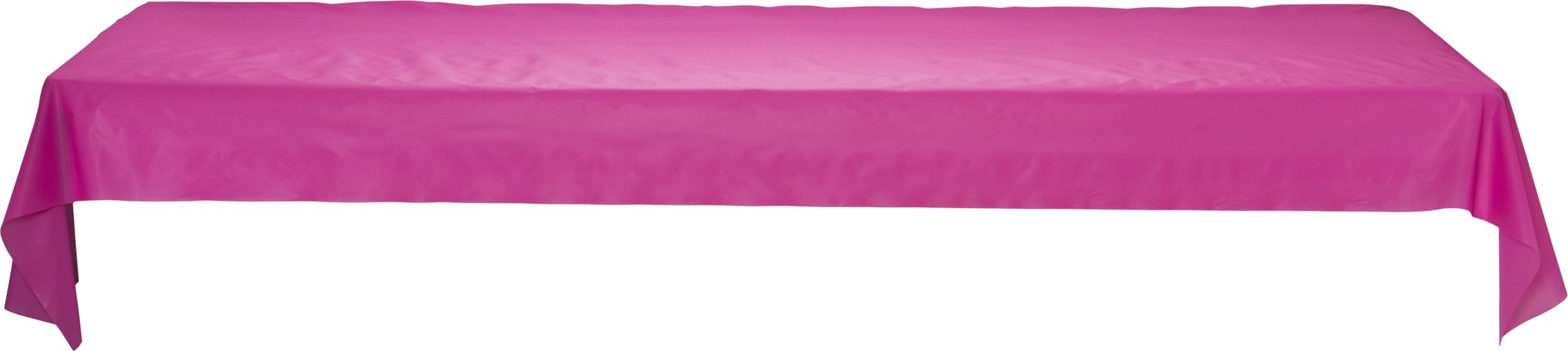 Bright Pink Plastic Table Cover Roll, 40 inch x 100 foot