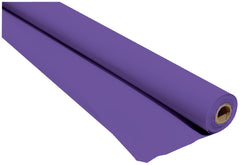 Purple Plastic Table Cover Roll, 40 inch x 100 foot