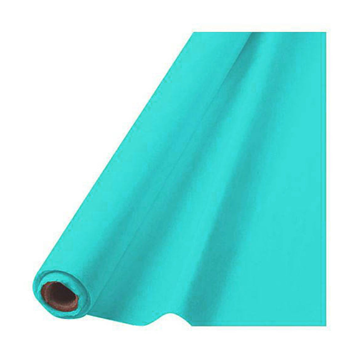 Robin Blue Plastic Table Cover Roll, 40 inch x 100 foot