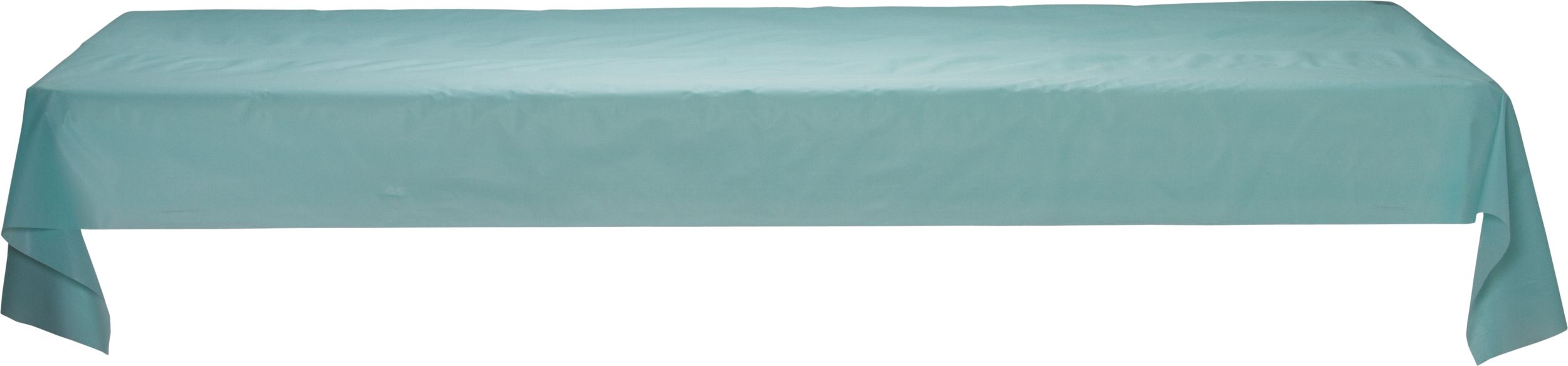 Robin Blue Plastic Table Cover Roll, 40 inch x 100 foot