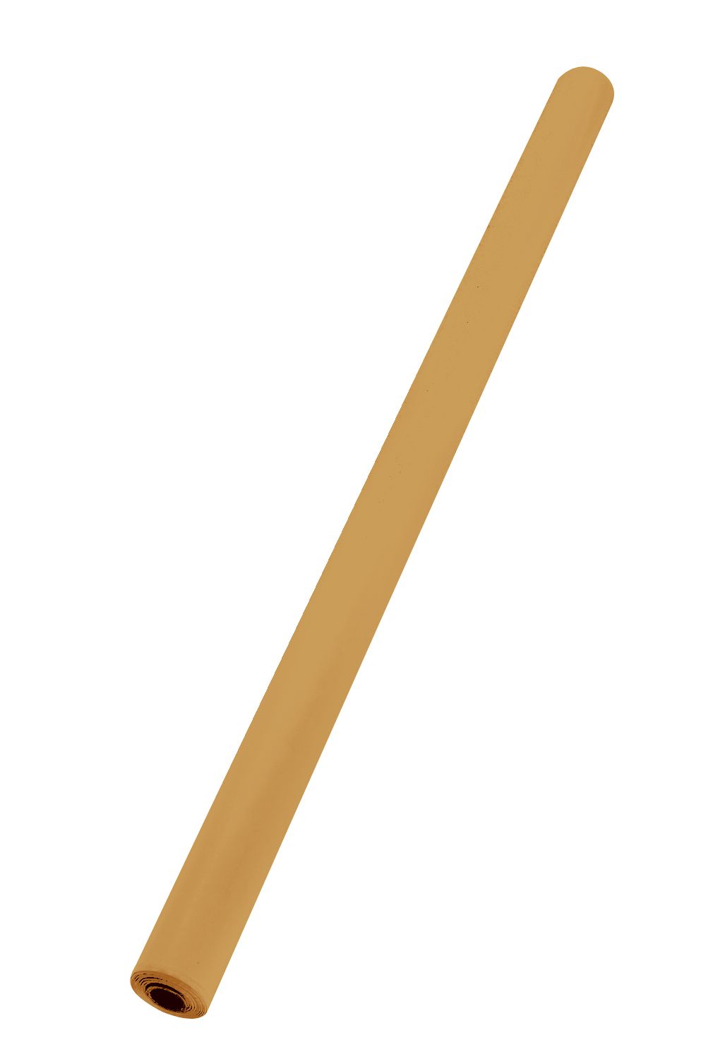 Gold Plastic Table Cover Roll, 40 inch x 100 foot, Reusable