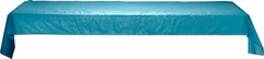 Caribbean Blue Plastic Table Cover Roll, 40 inch x 100 foot