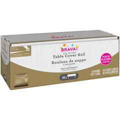 Rectangle Plastic Table Cover Roll, 40 inch x 126 foot