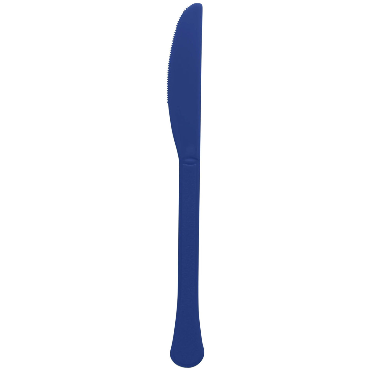 True Navy Heavy Duty Plastic Knives - Solid Color Collection, 50-pk