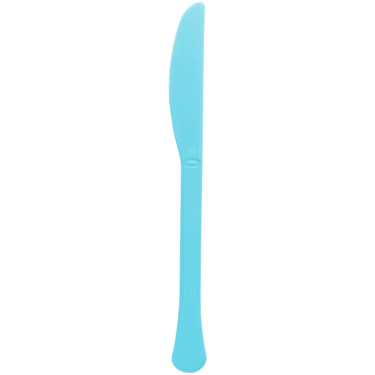 Caribbean Blue Heavyweight Plastic Knives, 50-pk