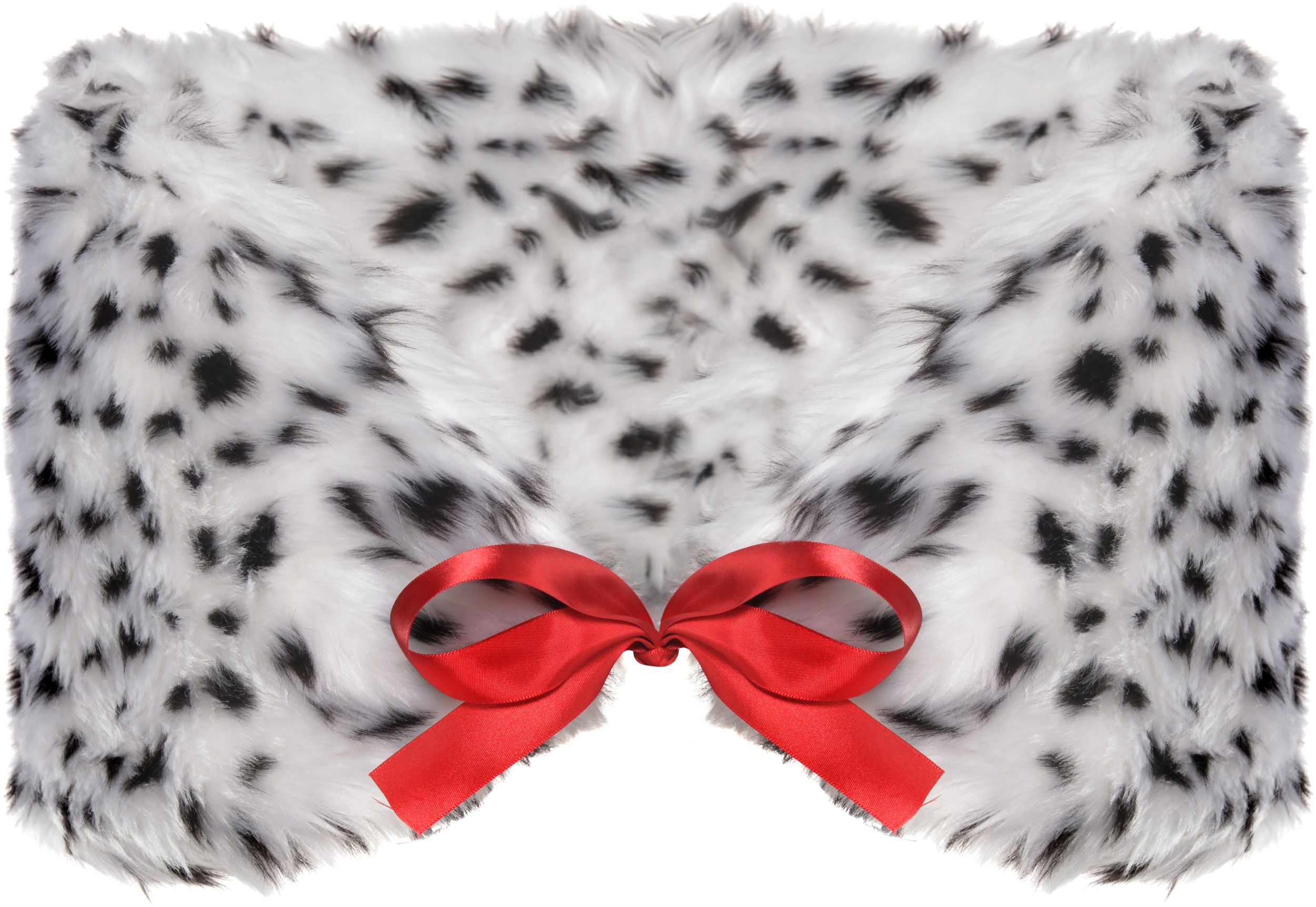 Disney 101 Dalmatians Cruella De Vil Faux Fur Spotted Shrug, One Size