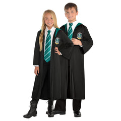 Kids' Harry Potter Slytherin Robe, Green/Black, Assorted Sizes